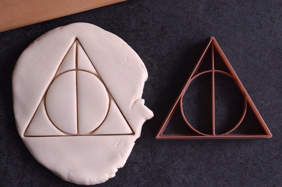 Pastry Fondant Cutter Cookie Cutter Harry Potter & Deathly Hallows Set Biscuit